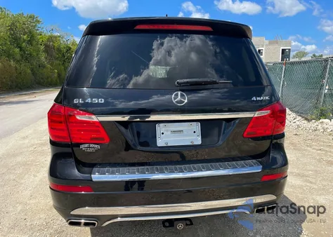 2014 Mercedes-Benz Gl 450 4Matic из США, поврежденный, VIN 4JGDF7CE1EA320957